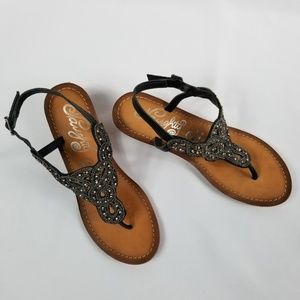 Like New 'Sweet Treat' Sandal by Naughty Monkey